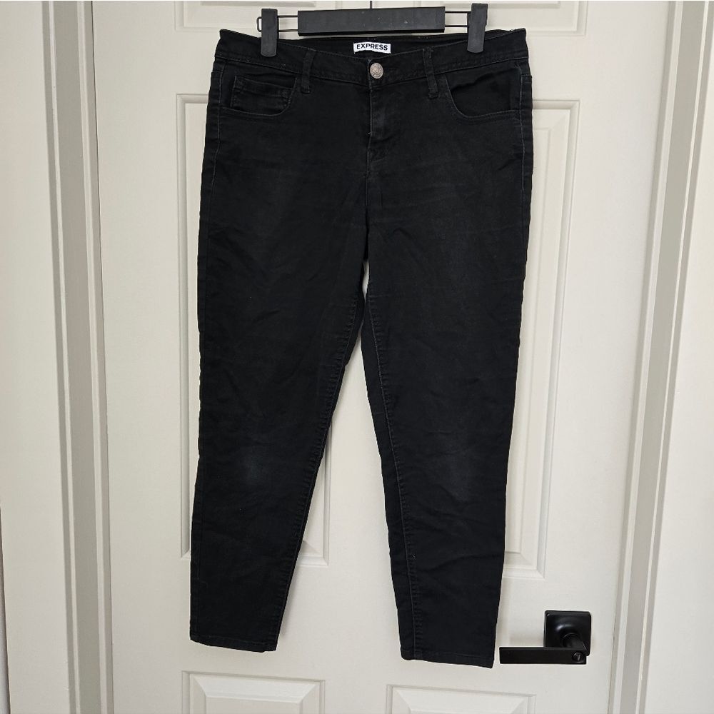 Express Women's Dark Skinny Jeans